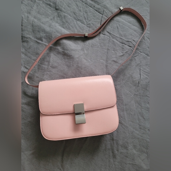 Celine Pink Box Calfskin Med. Classic Bag - Picture 1 of 4
